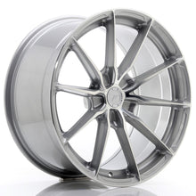 Load image into Gallery viewer, Cerchio in Lega JAPAN RACING JR37 19x9.5 ET20-45 5H con foratura su misura Silver Machined Face