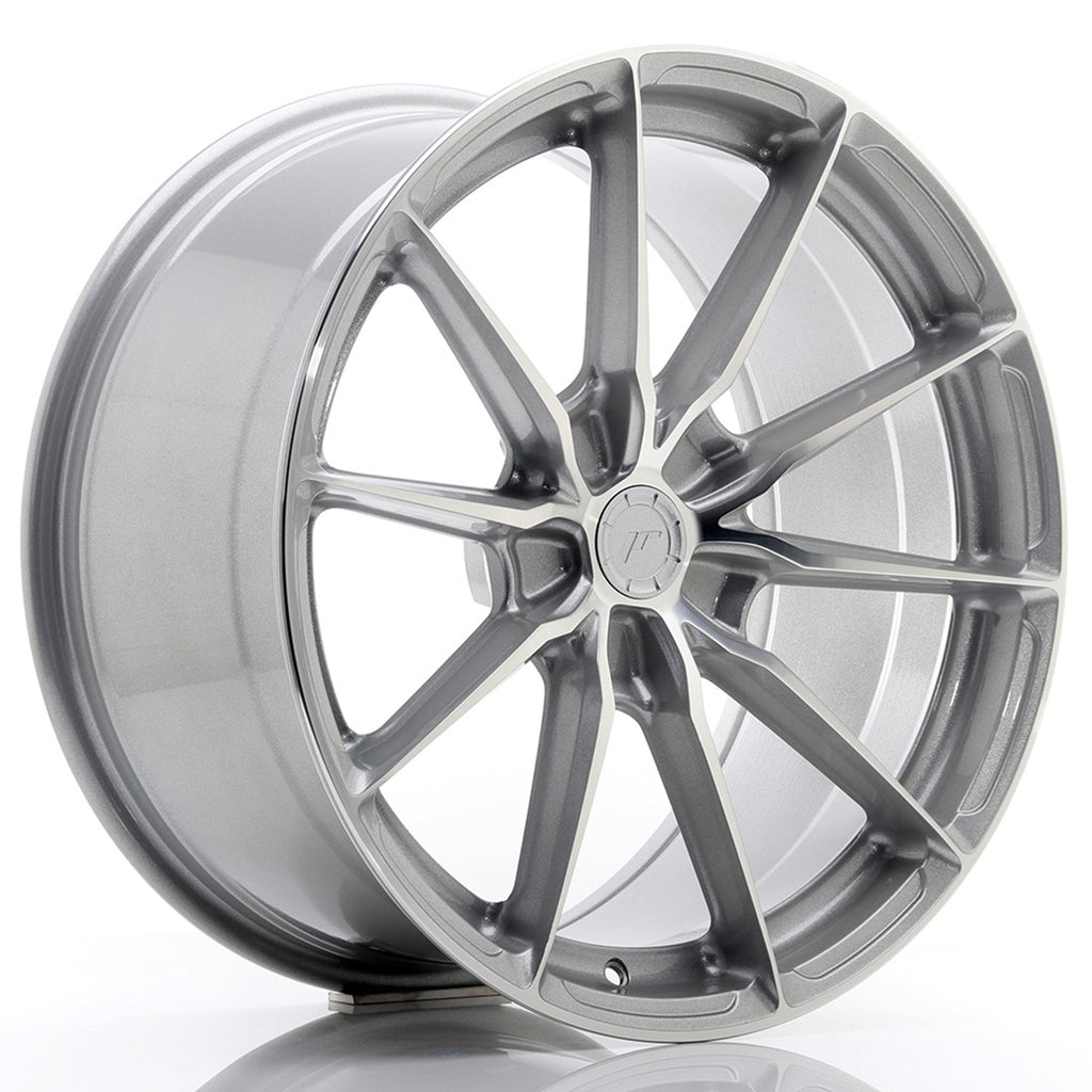 Cerchio in Lega JAPAN RACING JR37 19x9,5 ET35 5x112 Silver Machined