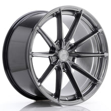 Load image into Gallery viewer, Cerchio in Lega JAPAN RACING JR37 20x10,5 ET20-40 5H con foratura su misura Hyper Black