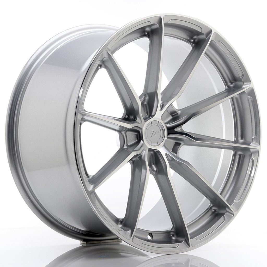 Cerchio in Lega JAPAN RACING JR37 20x10,5 ET40 5x112 Silver Machined