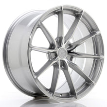 Carica l&#39;immagine nel visualizzatore di Gallery, Cerchio in Lega JAPAN RACING JR37 20x10 ET20-45 5H con foratura su misura Silver Machined Face