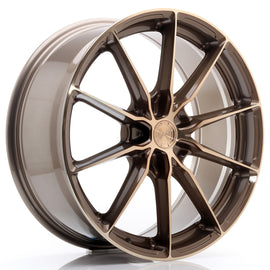 Cerchio in Lega JAPAN RACING JR37 20x8,5 ET20-45 5H con foratura su misura Platinum Bronze