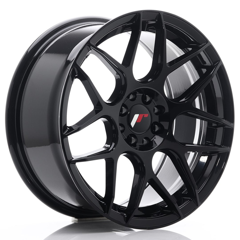 Cerchio in Lega JAPAN RACING JR18 17x8 ET25 4x100/108 Glossy Black