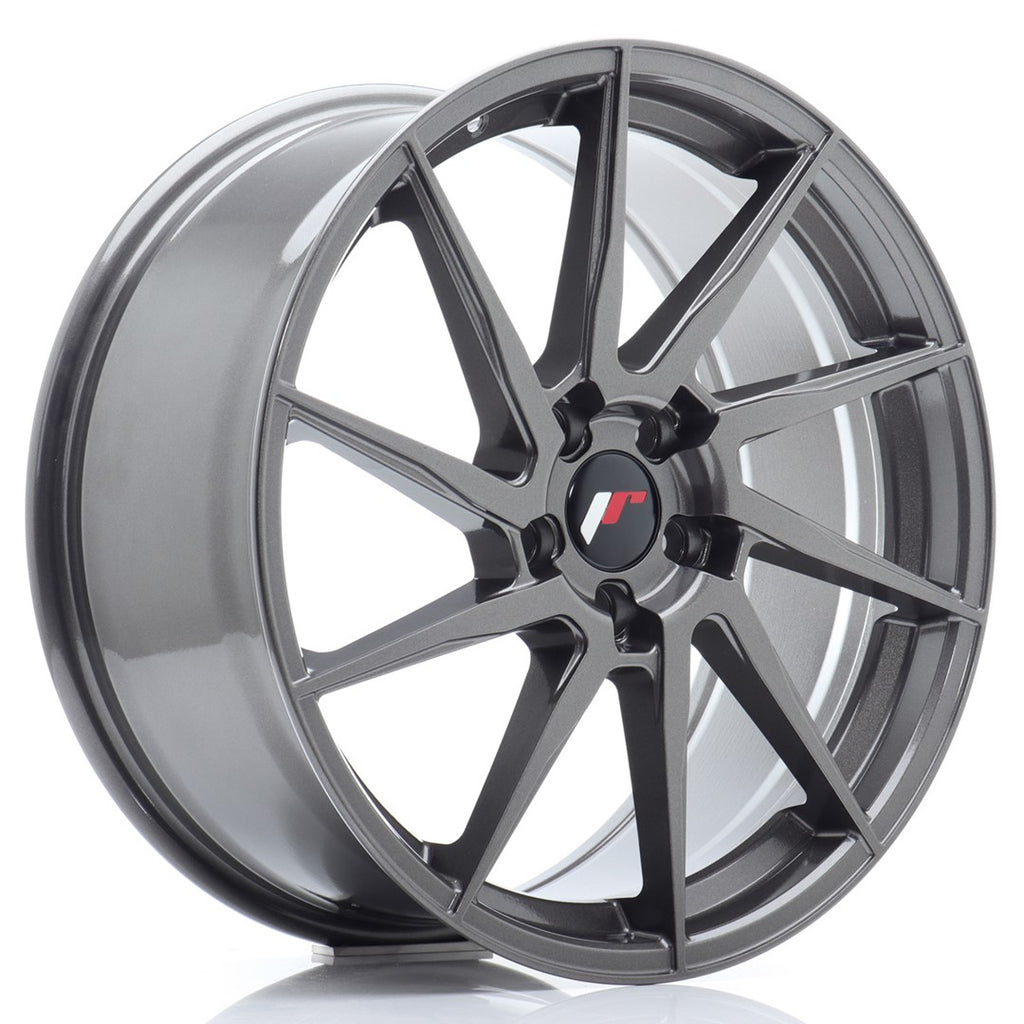 Cerchio in Lega JAPAN RACING JR36 19x8.5 ET45 5x112 Hyper Gray