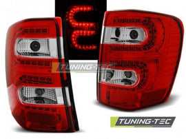 Fanali Posteriori CHRYSLER JEEP GRAND CHEROKEE 99-05.05 RED WHITE LED