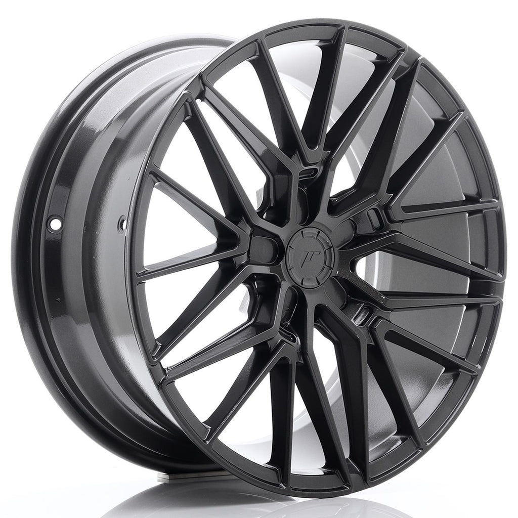 Cerchio in Lega JAPAN RACING JR38 19x8,5 ET20-45 5H con foratura su misura Hyper Gray