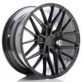 Cerchio in Lega JAPAN RACING JR38 19x8.5 ET20-45 5H con foratura su misura Hyper Gray