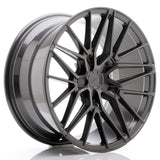 Cerchio in Lega JAPAN RACING JR38 19x9.5 ET20-45 5H con foratura su misura Hyper Gray