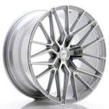 Cerchio in Lega JAPAN RACING JR38 19x9.5 ET20-45 5H con foratura su misura Silver Machined Face