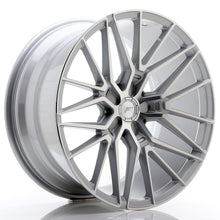 Carica l&#39;immagine nel visualizzatore di Gallery, Cerchio in Lega JAPAN RACING JR38 20x10 ET20-45 5H con foratura su misura Silver Machined Face