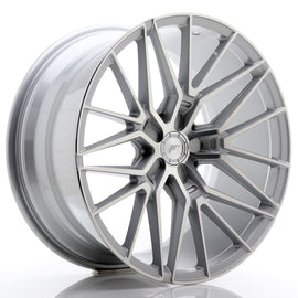 Cerchio in Lega JAPAN RACING JR38 20x10 ET20-45 5H con foratura su misura Silver Machined Face