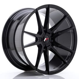 Cerchio in Lega JAPAN RACING JR21 20x11 ET30-50 5H con foratura su misura Gloss Black