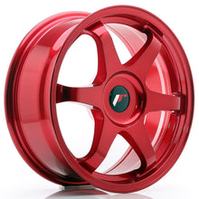 Load image into Gallery viewer, Cerchio in Lega JAPAN RACING JR3 17x7 ET20-42 con foratura su misura Platinum Red