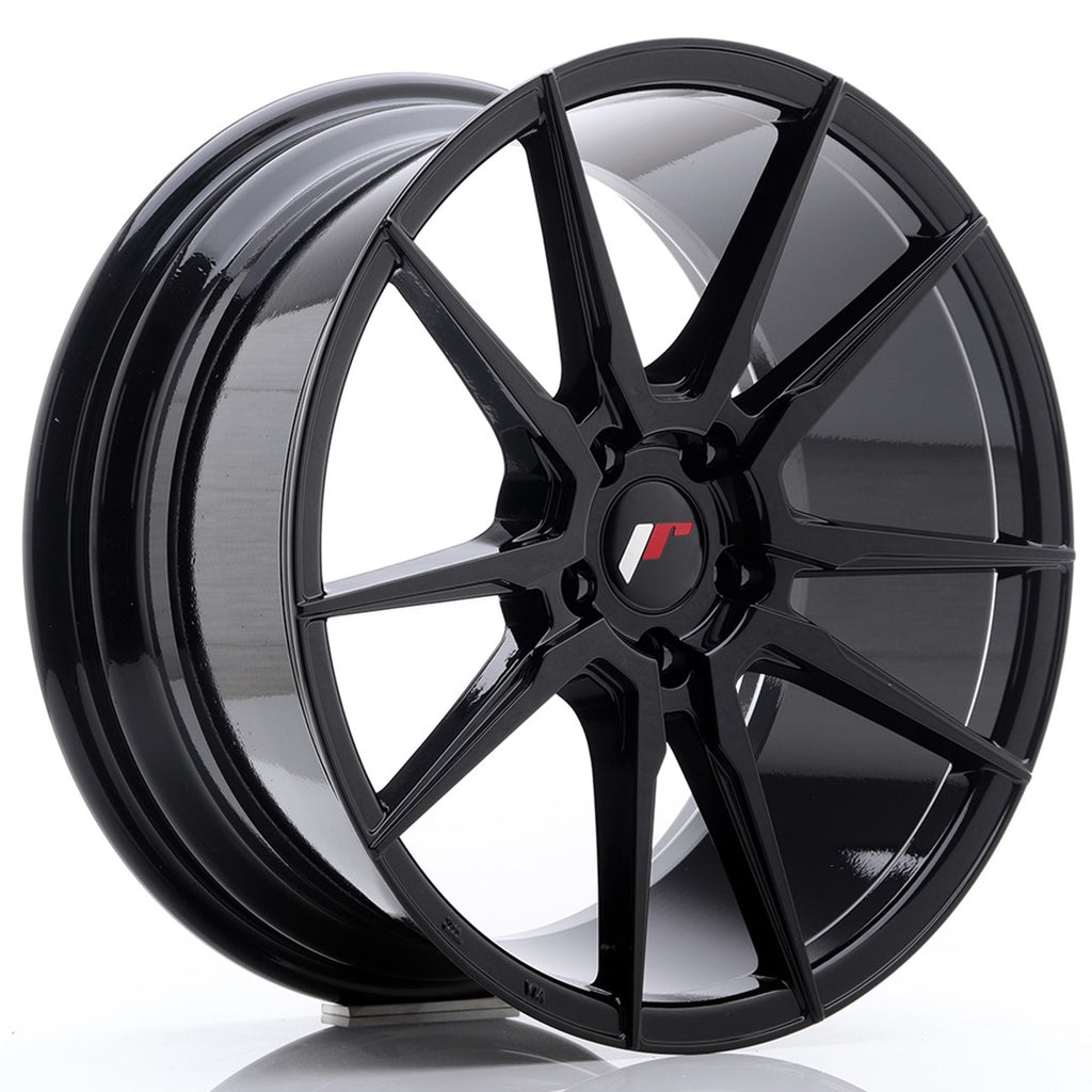 Cerchio in Lega JAPAN RACING JR21 18x8.5 ET40 5x112 Glossy Black