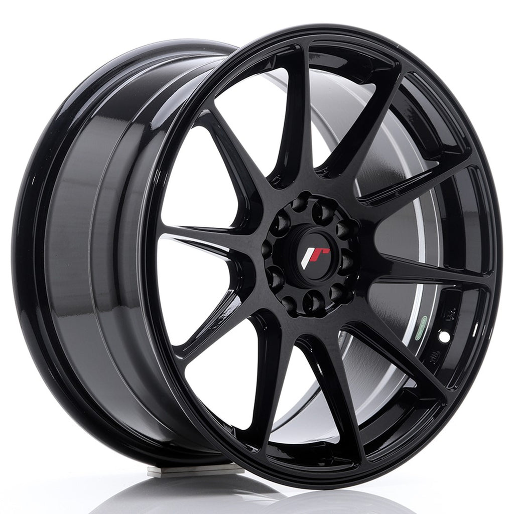 Cerchio in Lega JAPAN RACING JR11 17x8.25 ET35 5x100/108 Glossy Black