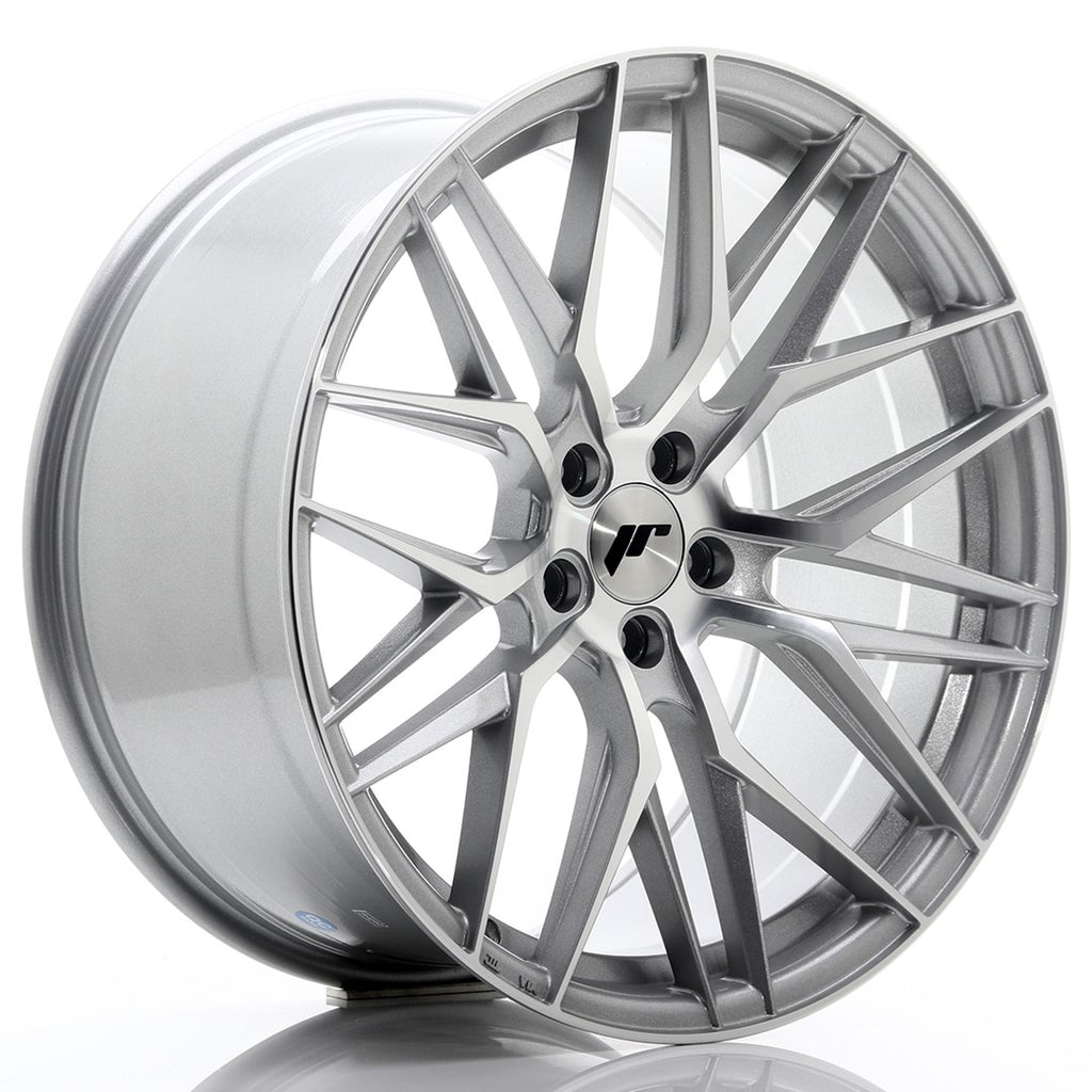 Cerchio in Lega JAPAN RACING JR28 20x10 ET40 5x120 Silver Machined Face