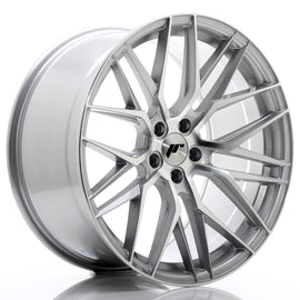 Cerchio in Lega JAPAN RACING JR28 20x10 ET40 5x120 Silver Machined Face