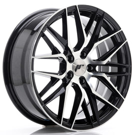 Cerchio in Lega JAPAN RACING JR28 18x7,5 ET40 5x112 Gloss Black Machined Face