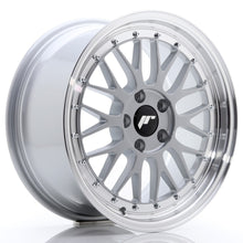 Carica l&#39;immagine nel visualizzatore di Gallery, Cerchio in Lega JAPAN RACING JR23 17x8 ET35 5x100 Hyper Silver w/ Machined Lip