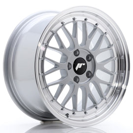 Cerchio in Lega JAPAN RACING JR23 17x8 ET35 5x100 Hyper Silver w/ Machined Lip