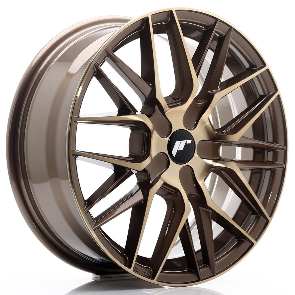 Cerchio in Lega JAPAN RACING JR28 17x7 ET20-45 con foratura su misura Platinum Bronze