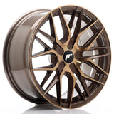 Cerchio in Lega JAPAN RACING JR28 17x8 ET25-40 con foratura su misura Platinum Bronze