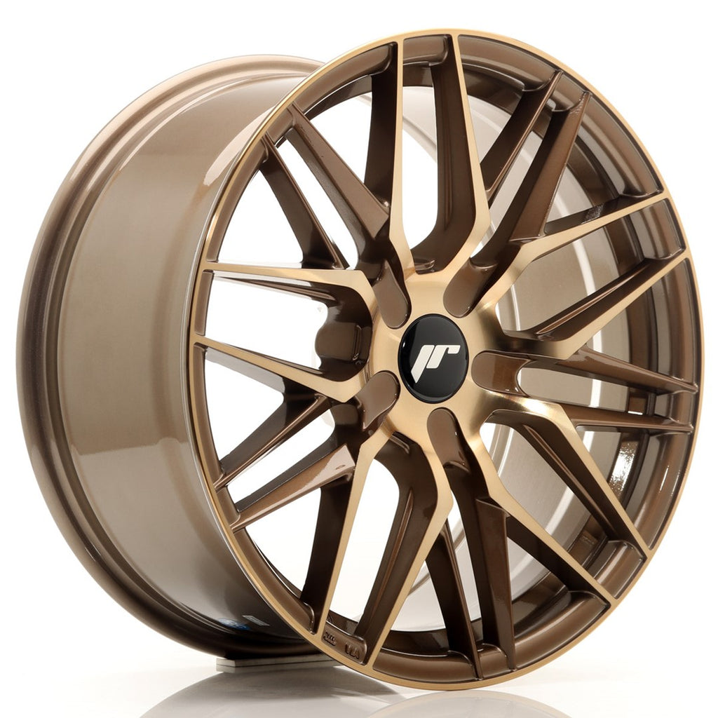 Cerchio in Lega JAPAN RACING JR28 18x8.5 ET20-40 5H con foratura su misura Platinum Bronze