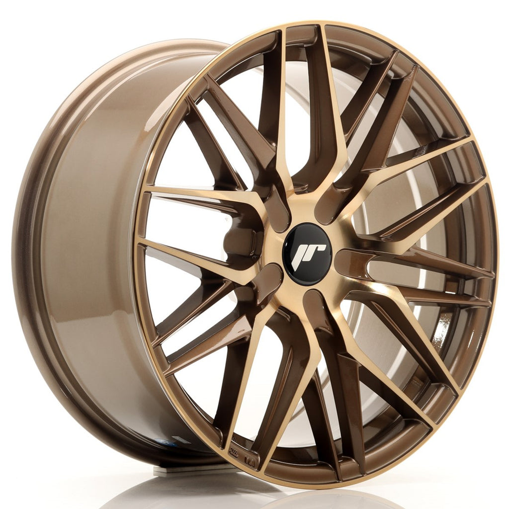 Cerchio in Lega JAPAN RACING JR28 18x8,5 ET20-40 5H con foratura su misura Platinum Bronze