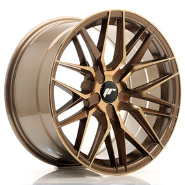 Cerchio in Lega JAPAN RACING JR28 18x9,5 ET20-40 5H con foratura su misura Platinum Bronze