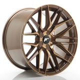 Cerchio in Lega JAPAN RACING JR28 19x10.5 ET20-40 5H con foratura su misura Platinum Bronze