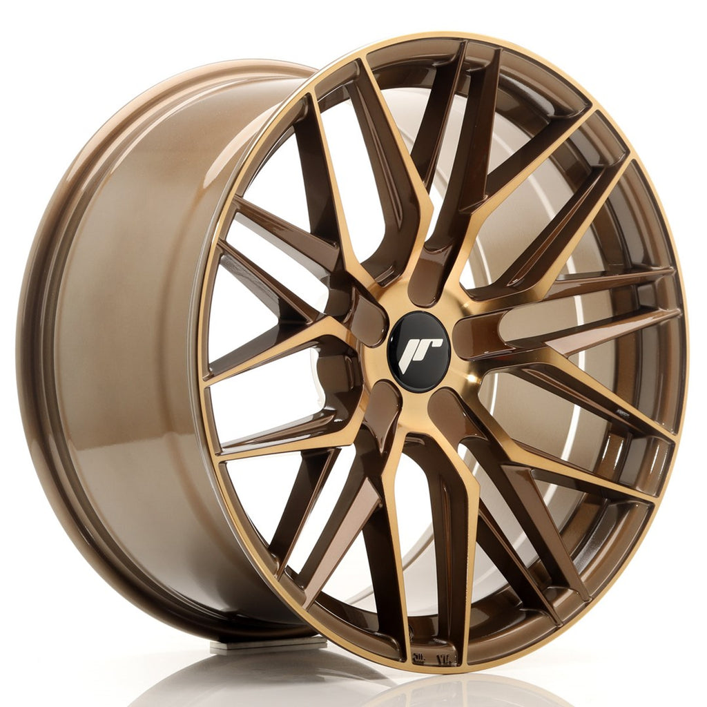 Cerchio in Lega JAPAN RACING JR28 19x9.5 ET20-40 5H con foratura su misura Platinum Bronze