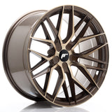 Cerchio in Lega JAPAN RACING JR28 20x10 ET20-40 5H con foratura su misura Platinum Bronze