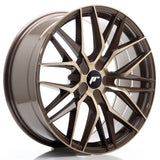 Cerchio in Lega JAPAN RACING JR28 20x8.5 ET20-40 5H con foratura su misura Platinum Bronze