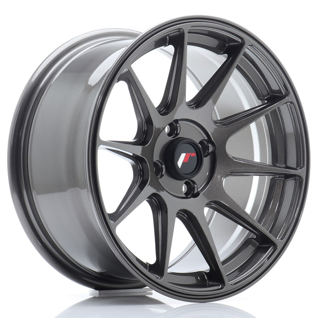 Cerchio in Lega JAPAN RACING JR11 16x8 ET25 4x100 Hyper Gray