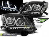 Fari Anteriori TOYOTA LAND CRUISER 150 09-13 TUBE LIGHT BLACK