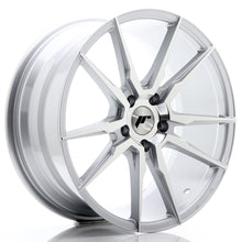 Carica l&#39;immagine nel visualizzatore di Gallery, Cerchio in Lega JAPAN RACING JR21 19x8.5 ET40 5x108 Silver Machined Face