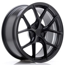 Load image into Gallery viewer, Cerchio in Lega JAPAN RACING SL01 18x8 ET20-40 5H con foratura su misura Matt Black