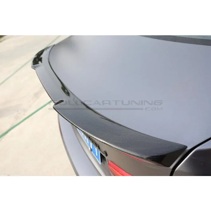 CarbonWorks Spoiler posteriore M4 Style in carbonio per BMW Serie 3 F30/F80 F31/M3 2011-2018 - foto 2