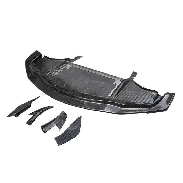 CarbonWorks Splitter paraurti anteriori in carbonio per Toyota Supra A90 dal 2019 - foto 8