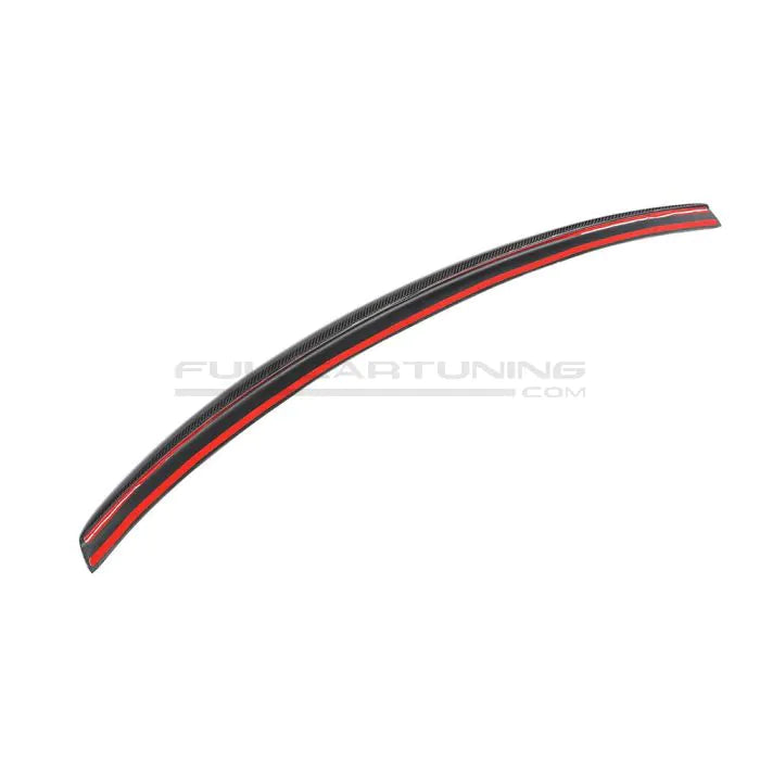 CarbonWorks Spoiler posteriore S Style in carbonio per Audi A4 B8 2012-2015 - foto 4
