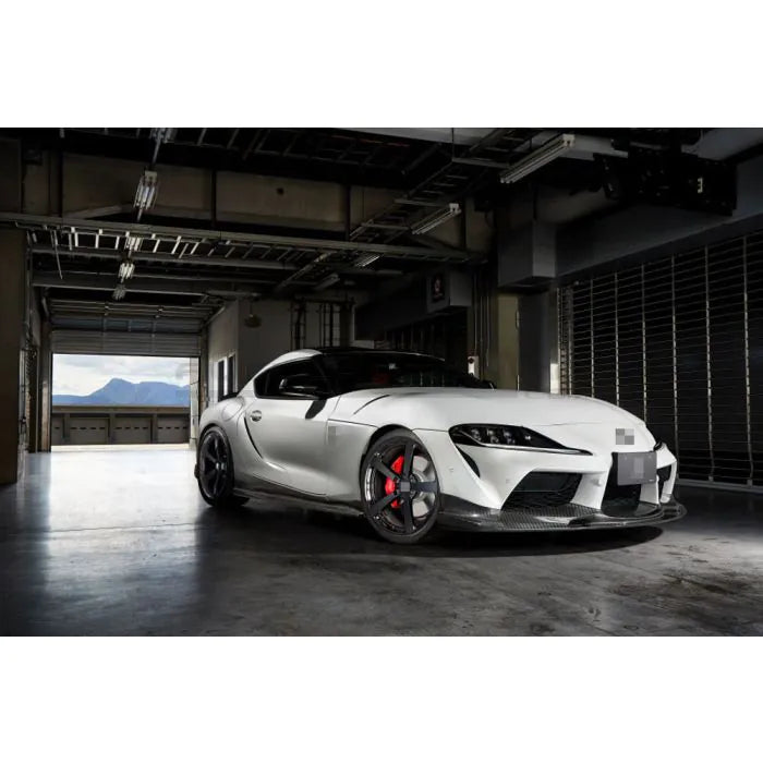 CarbonWorks Lip paraurti anteriore in carbonio per Toyota Supra A90 dal 2019 – cod. 159956 - foto 4