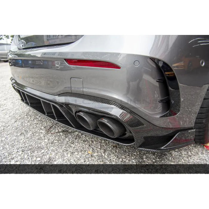 CarbonWorks Lip paraurti posteriore in carbonio per Mercedes-Benz Classe A V177/W177 dal 2018 - foto 2