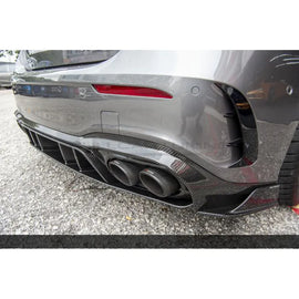 CarbonWorks Lip paraurti posteriore in carbonio per Mercedes-Benz Classe A V177/W177 dal 2018 - foto 2