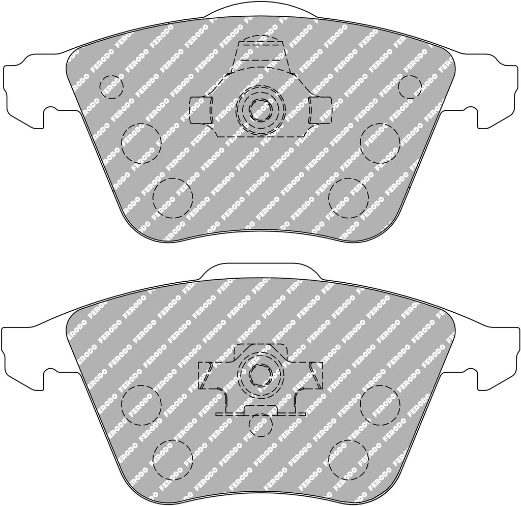 Pastiglie freni Ferodo DS2500 anteriori Audi A3 8P, S3 8P