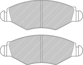 Pastiglie freni Ferodo DS2500 anteriori e posteriori Peugeot 206, 306