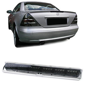 3rd LED freno luce trasparente vetro nero fumé per Mercedes SLK R170 CLK W208