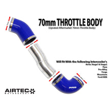 Carica l'immagine nel visualizzatore di Gallery, Tubi Big Boost AIRTEC Motorsport da 2,5 pollici con lato freddo da 70 mm per Focus ST e RS Mk2 - dettaglio 4