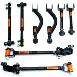 Kit 4 bracci regolabili Driftworks V2 neri per Nissan Skyline R34 GTT (1998-2002)