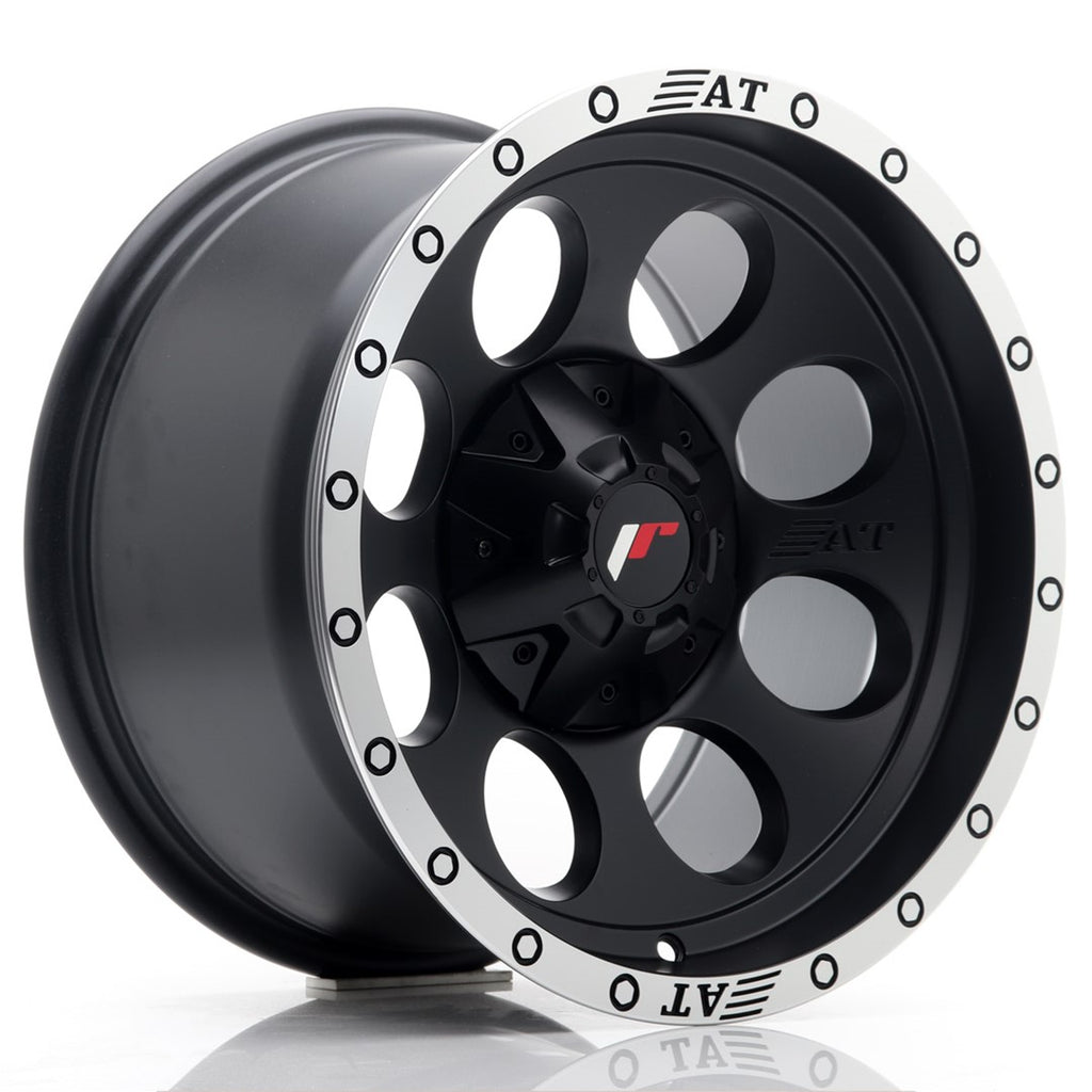 Cerchio in Lega JAPAN RACING JRX4 16x9 ET0 5x127 Matt Black w/ Machined Lip
