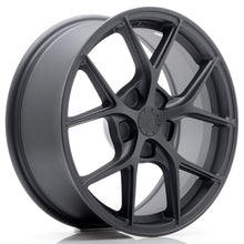 Load image into Gallery viewer, Cerchio in Lega JAPAN RACING SL01 17x7 ET20-40 5H con foratura su misura Matt Gun Metal